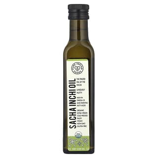 Pure Indian Foods, Óleo de Sacha Inchi Extravirgem Prensado a Frio Orgânico, 250 ml