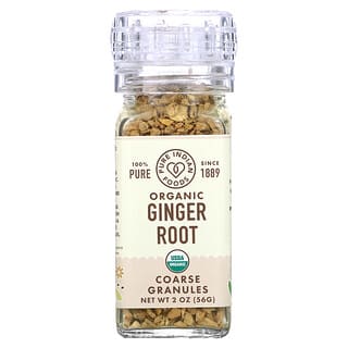 Pure Indian Foods, Organic Ginger Root, Coarse Granules, 2 oz (56 g)