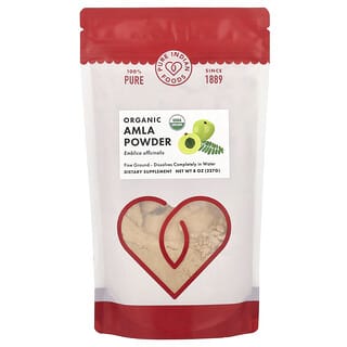 Pure Indian Foods, Amla Orgânica em Pó, 227 g (8 oz)