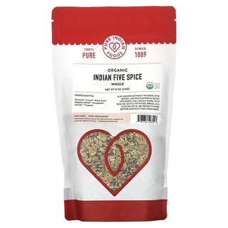 Pure Indian Foods, Organic Indian Five Spice, Whole, 8 oz (226 g)