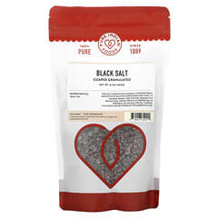 Pure Indian Foods, Black Salt, Coarse Granulated, 16 oz (454 g)