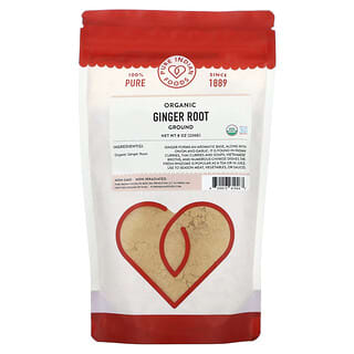 Pure Indian Foods, Organic Ginger Root, Ground, 8 oz (226 g)