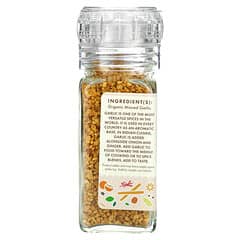 Pure Indian Foods, Organic Garlic, Minced, 2.5 oz (70 g)