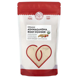 Pure Indian Foods, Raíz de ginseng indio en polvo`` 227 g (8 oz)