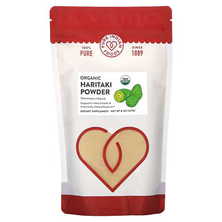 Pure Indian Foods, Haritaki orgánico en polvo`` 227 g (8 oz)