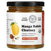 Pure Indian Foods, Chutney à la mangue et aux raisins secs, 240 g