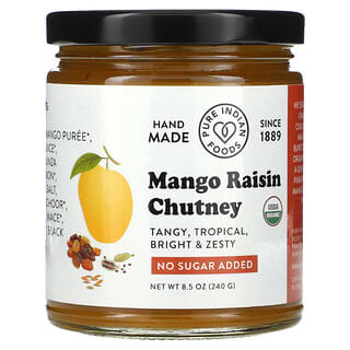 Pure Indian Foods, Mango Raisin Chutney, 8.5 oz (240 g)