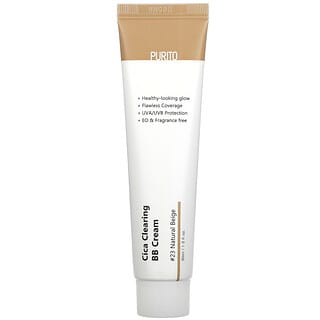 Purito, Cica Clearing BB Cream, SPF 38/ PA +++, #23 Natural Beige, 1.0 fl oz (30 ml)