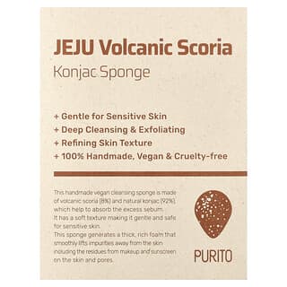 بوريتو‏, Jeju Volcanic Scoria ، Konjac Sponge ، 1 Sponge