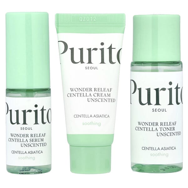 Purito, 積雪草無香型迷你套裝，3 件套