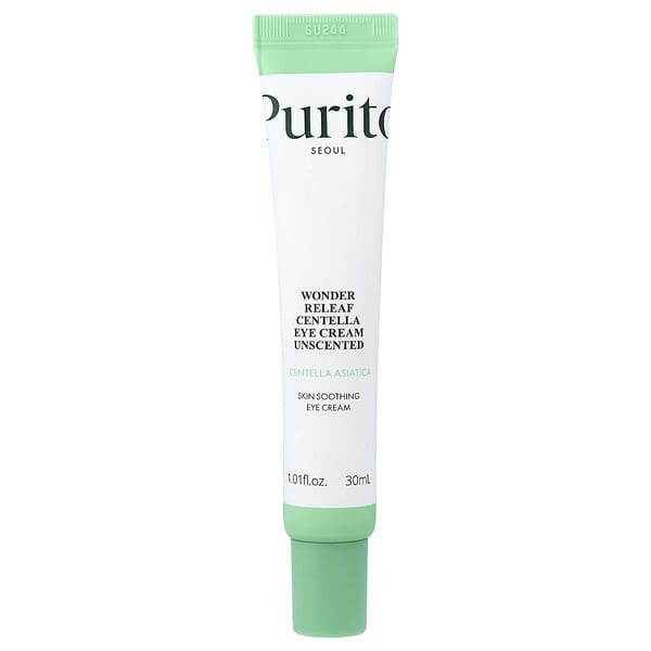 Purito, 원더 리프 병풀 아이 크림, 무향, 30ml(1.01fl oz)