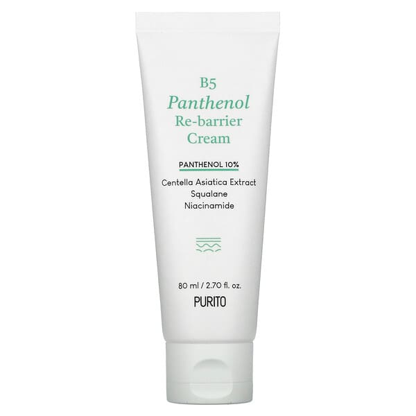 Purito, B5 Panthenol Re-barrier Cream, 2.7 Fl Oz (80 Ml)