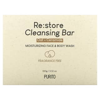 Purito, Re:store Cleansing Bar, ohne Duftstoffe, 3,52 (100 g)