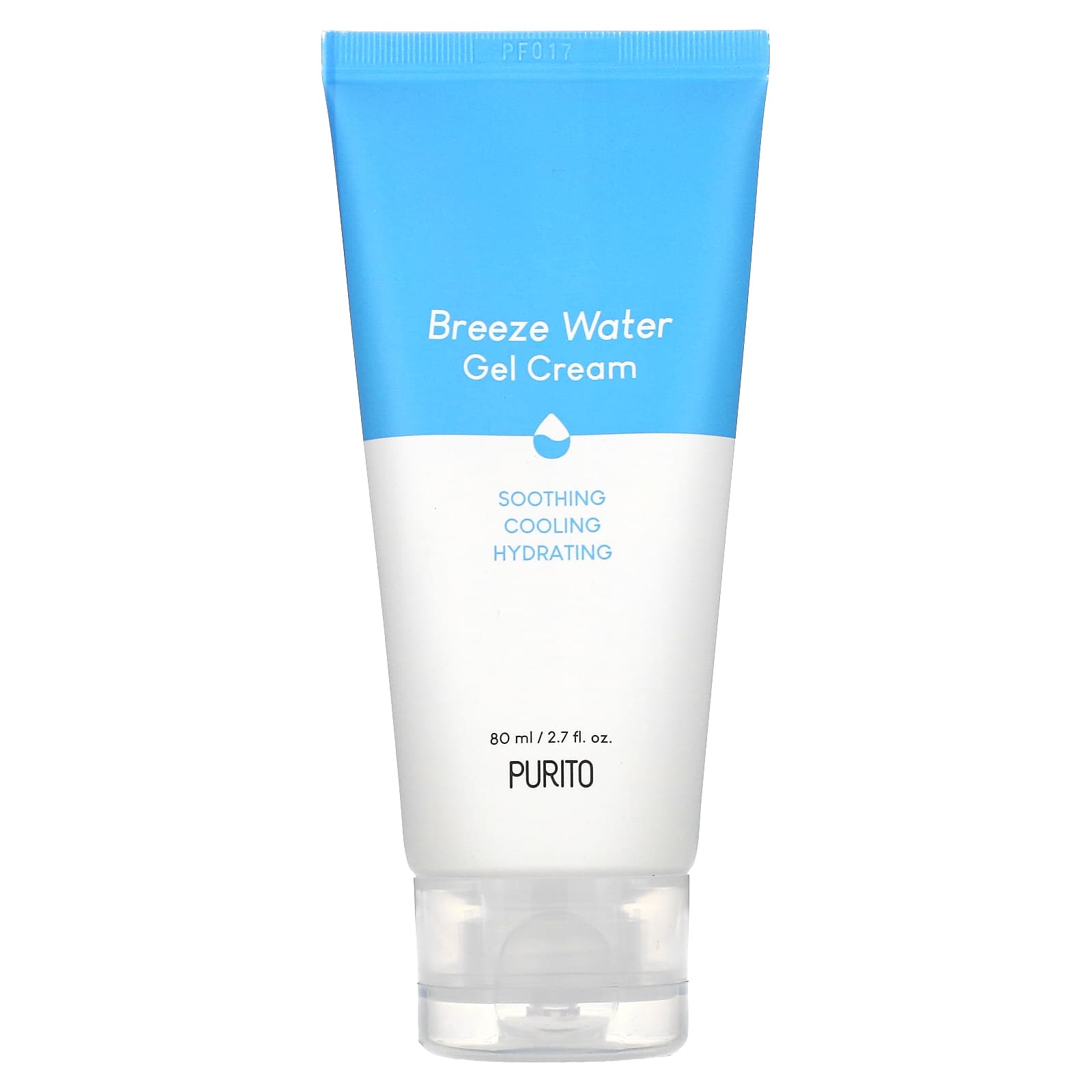 Purito, Breeze Water Gel Cream, 2.7 fl oz (80 ml)