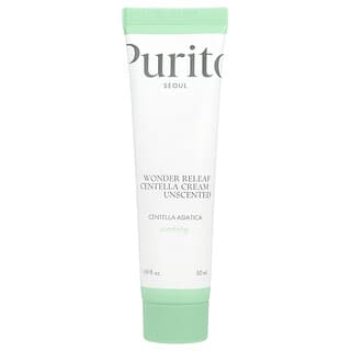 Purito, Crema alla centella Wonder Releaf, senza profumo, 50 ml