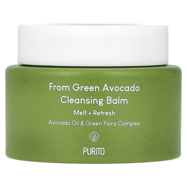 Purito, Din Balsam de curățare cu avocado verde, 3,38 fl oz (100 ml)