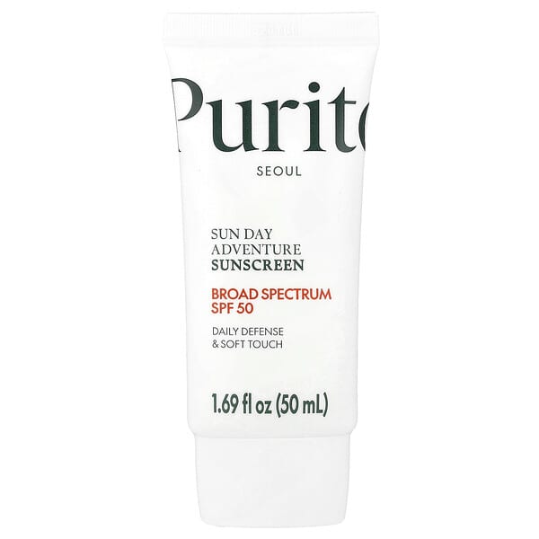 Purito, Protector solar Sun Day Adventure, FPS 50, 50 ml (1,69 oz. líq.)