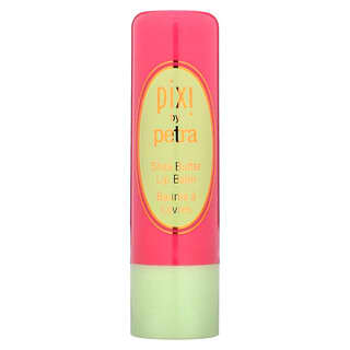 Pixi Beauty, Bálsamo para os Lábios de Manteiga de Karité, Cor-de-rosa, 0.141 oz (4 g)