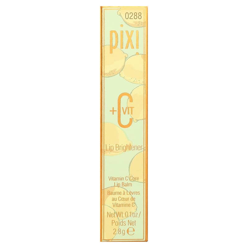 pixi vit c lip brightener C Vit Lip Brightener, 0288 Peach Pout, 0.1 oz (2.8 g)