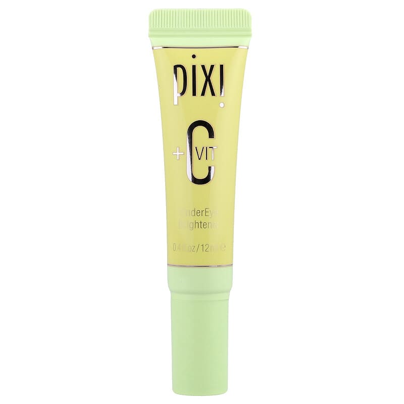 pixi +c vit lip brightener Under Eye Brightener, Plus C, Peach Flash , 0.4 fl oz (12 ml) تحسين ملمس البشرة