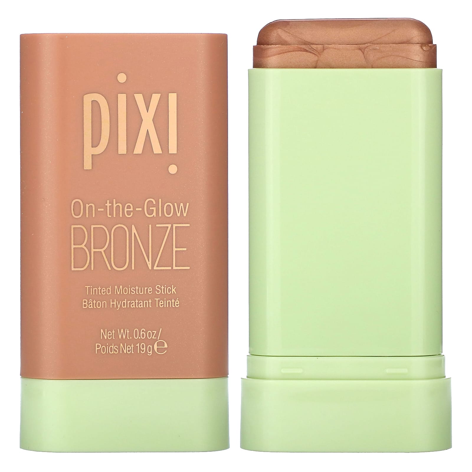 Pixi Beauty, OntheGlow Bronze, Tinted Moisture Stick, 0.6 oz (19 g)