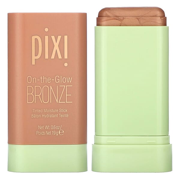 Pixi Beauty, On-the-Glow Bronze, Tinted Moisture Stick, Soft Glow, 0.6 ...