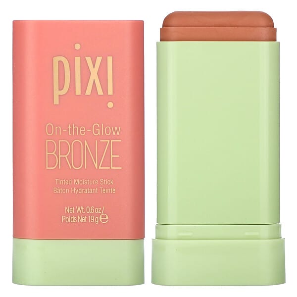 Pixi Beauty, 온-글로우 브론즈, 틴티드 모이스처 스틱, 웜 글로우, 19g(0.6oz)