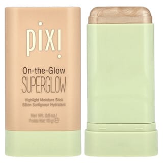 Pixi Beauty, オンザグロウ スーパーグロウ、ハイライト モイスチャー スティック、NaturaLustre（ナチュラルラスター）、19g（0.6オンス）