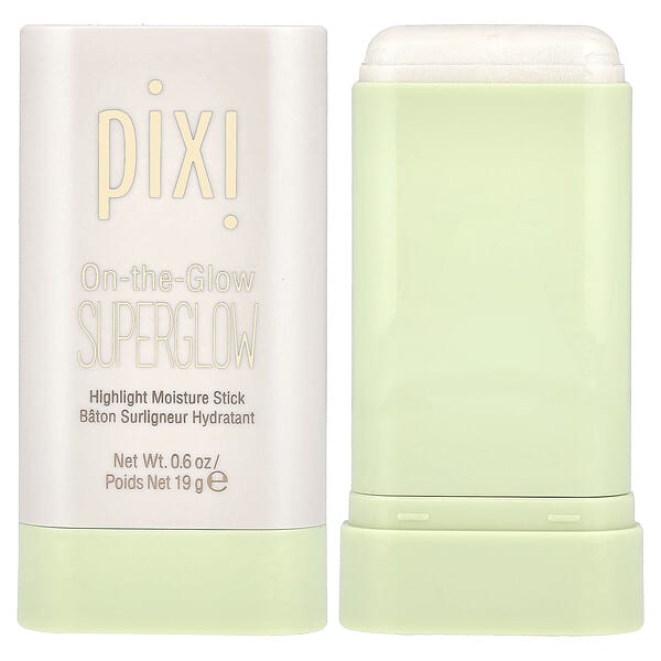 Pixi Beauty, 온-더-글로우 슈퍼글로우, 하이라이트 모이스처 스틱, 아이스펄, 19g(0.6oz)