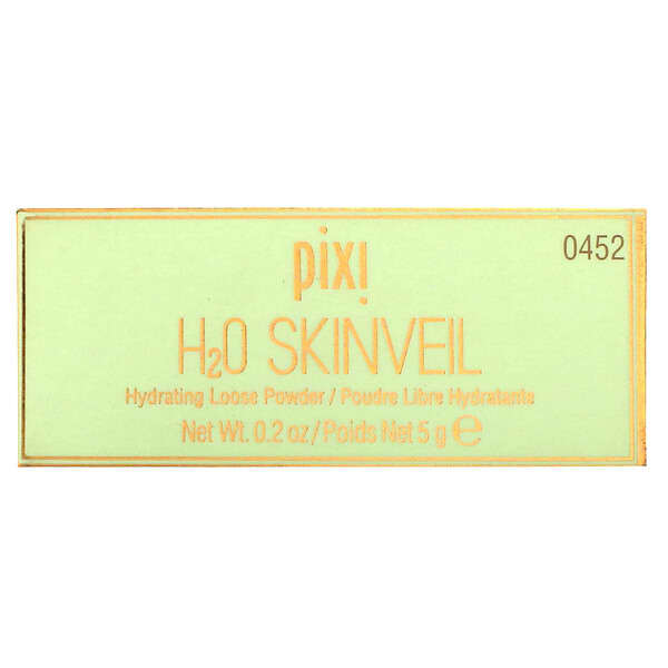 Pixi Beauty, H2O 스킨베일, 하이드레이팅 루스 파우더, 0452 Sunkissed, 5g(0.2oz)