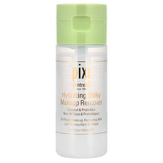 Pixi Beauty（ピキシビューティー）, Skintreats（スキントリーツ）、ハイドレーティングミルキーメイクリムーバー、150ml（5.07液量オンス）