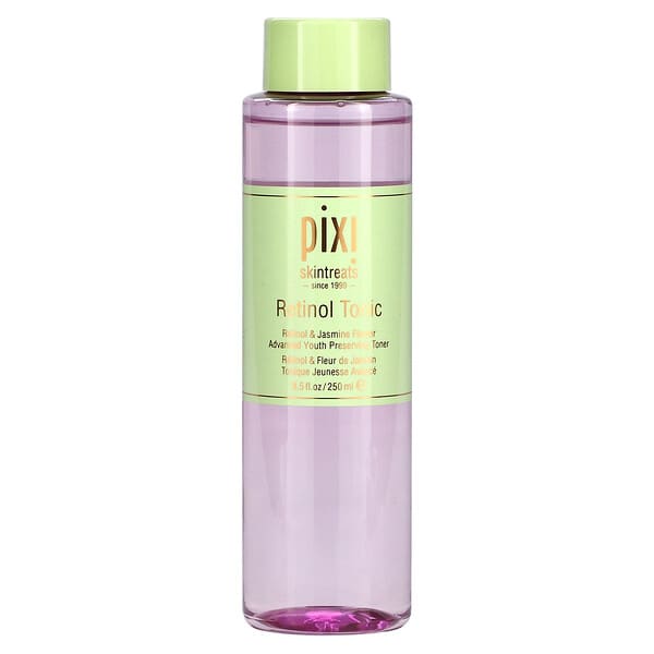 Pixi Beauty, スキントリーツ、レチノールトニック、アドバンストユースプリザービングトナー、250 ml（8.5 fl oz）