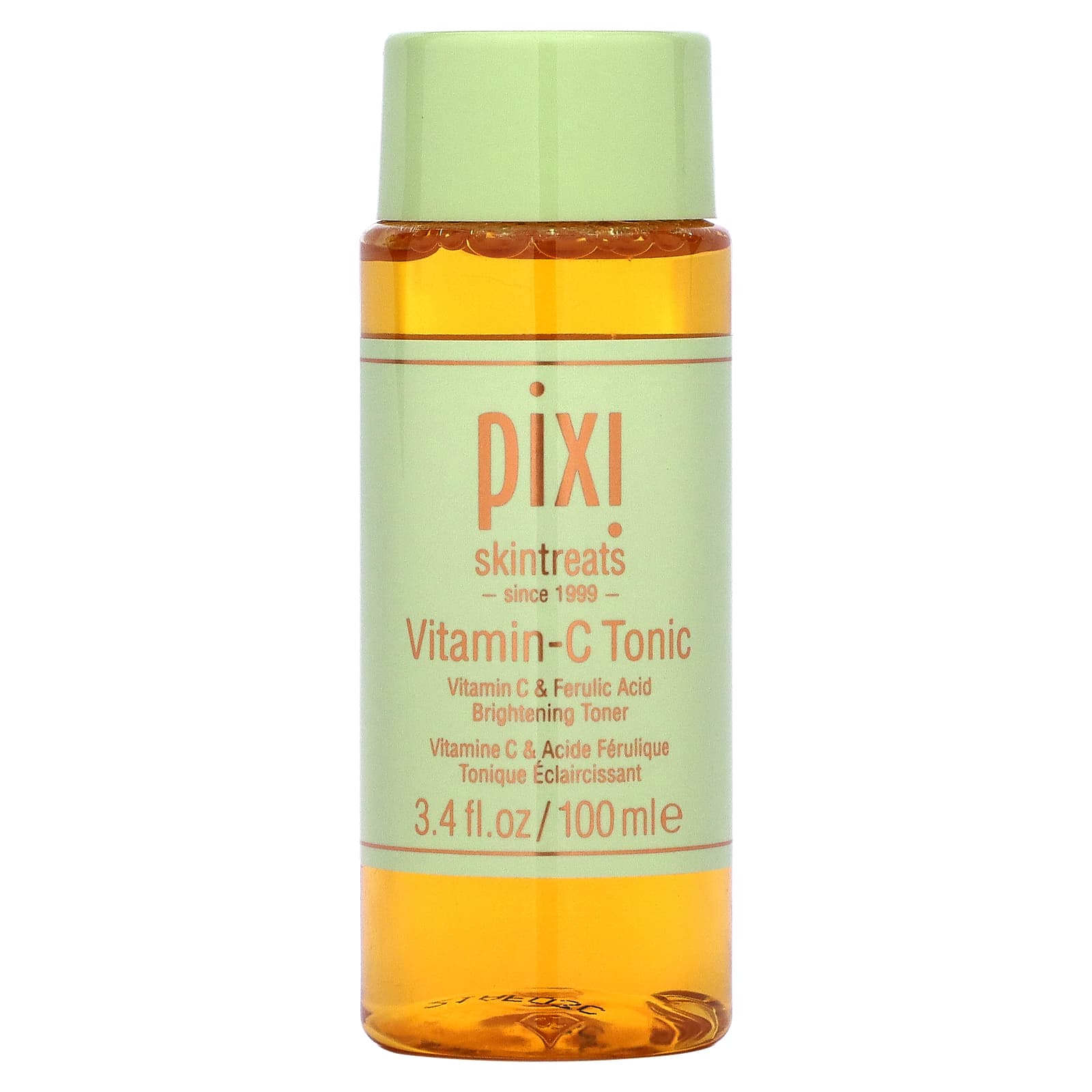 To Nine Stem Whitney Pixi Beauty, Vitamin-C Tonic, Brightening Toner, 3.4 fl oz (100 ml)