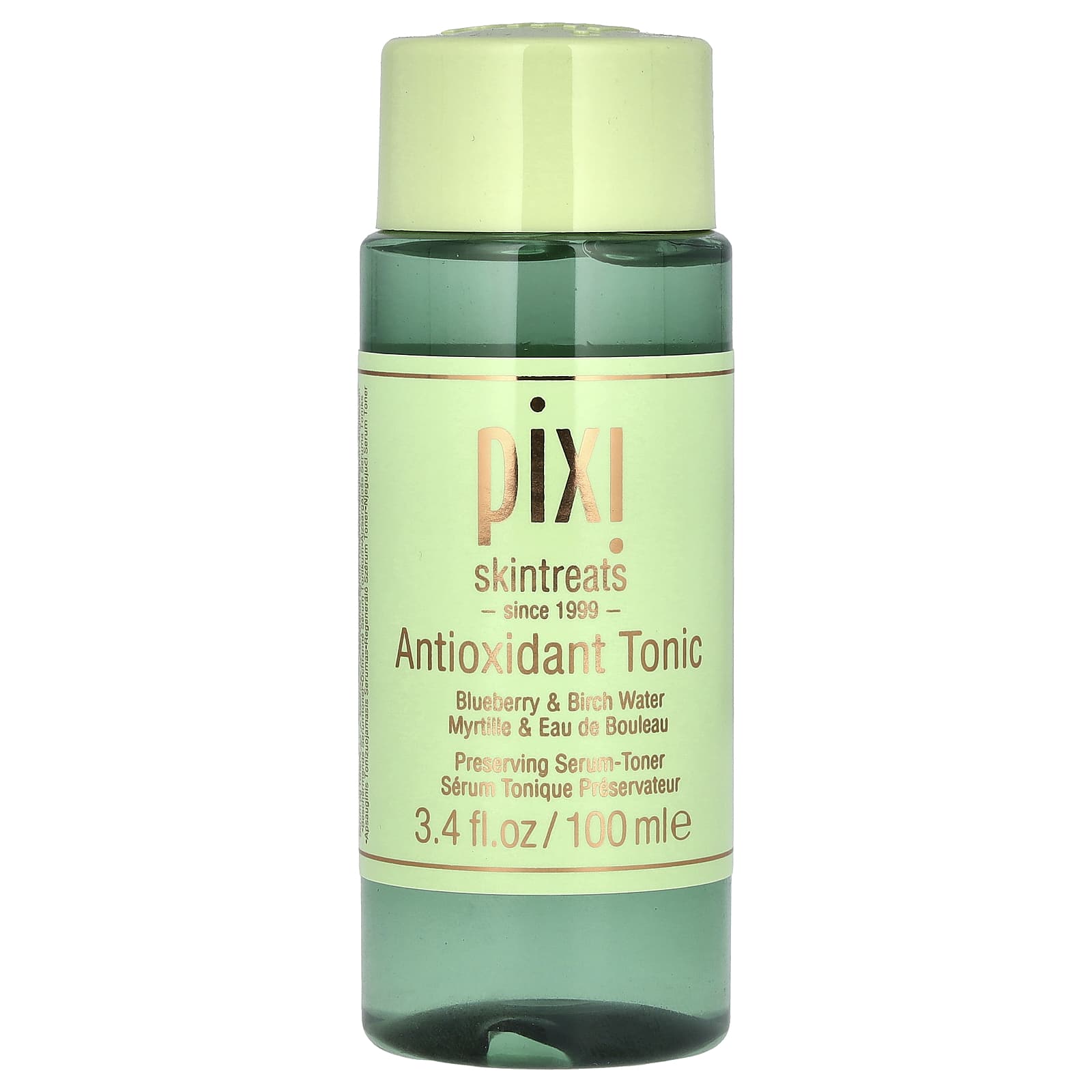 スキントリーツ、Antioxidant Tonic、保存美容液化粧水、ブルーベリー