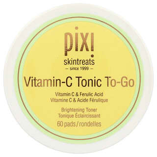Pixi Beauty, Skintreats, Vitamin-C Tonic To-Go, 60 Pads