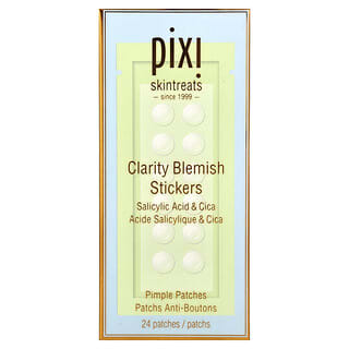 Pixi Beauty, Suplementos para la piel, Clarity Blemish Stickers`` 24 parches