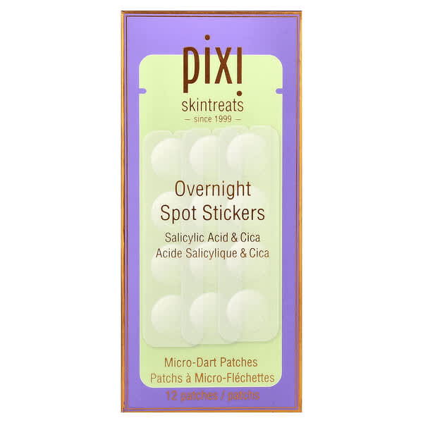 Pixi Beauty, 오버나이트 스팟 스티커, 12개입