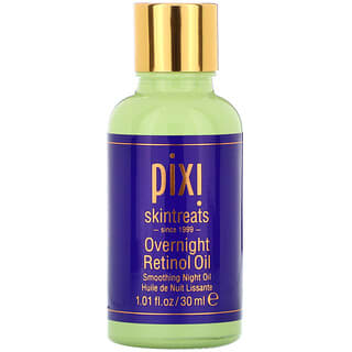 Pixi Beauty, 隔夜視黃醇油，夜用皮膚舒緩油，1 液量盎司（30 毫升）