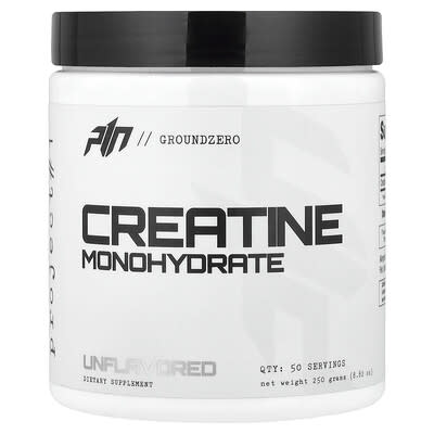 Project 1 Nutrition, Creatine Monohydrate, Unflavored, 8.82 oz (250 g)