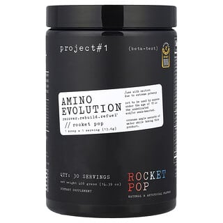 Project 1 Nutrition, Amino Evolution, Rocket Pop, 408 g (14,39 oz)