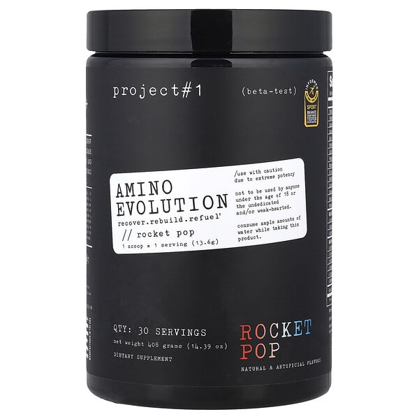 Amino Evolution, Rocket Pop, 14.39 oz (408 g)