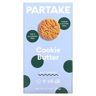Partake, Soft Baked Cookies, Cookie Butter, 5.5 oz (156 g)