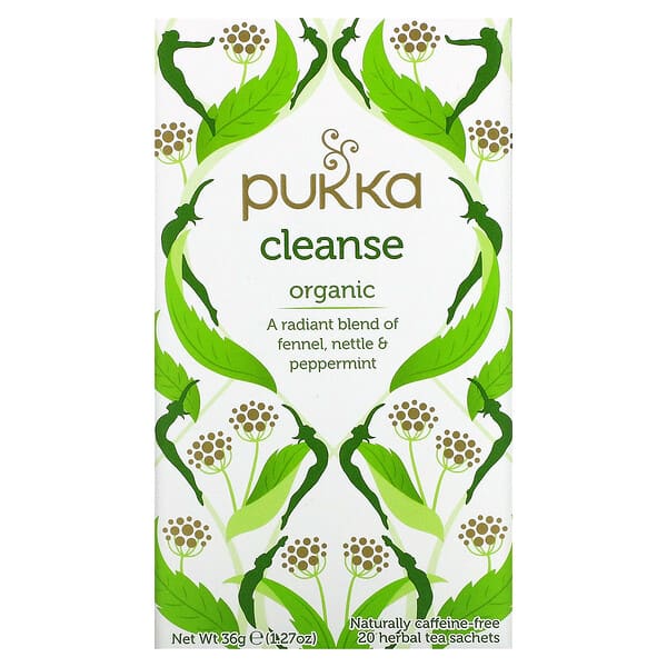 Pukka Herbs, Bio-Kräutertee, reinigend, koffeinfrei, 20 Beutel, 36 g (1,27 oz.)