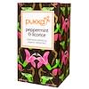 Organic Herbal Tea, Peppermint & Licorice, Caffeine Free, 20 Sachets, 1.05 oz (30 g)