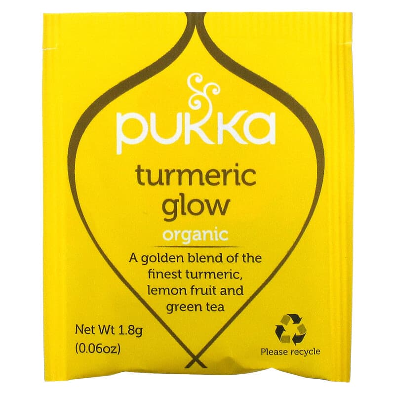 Pukka Tumeric Glow Tea Organic Herbal Tea, 20 ct - Ralphs
