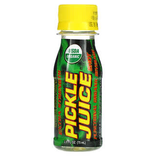 Pickle Juice‏, חטיף מיץ מלפפון חמוץ, חזקה במיוחד, 75 מ“ל (2.5 אונקיות נוזל)