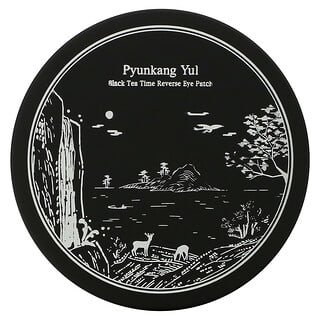 Pyunkang Yul (بيونكانغ يول)‏, لاصقة حماية للعينين بزيت الشاي الأسود ، 60 لاصقة ، 1.4 جم لكل قناع