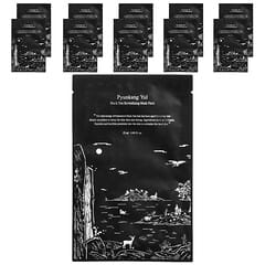 ブラックティーリバイタライジングビューティマスクパック、10枚、25ml