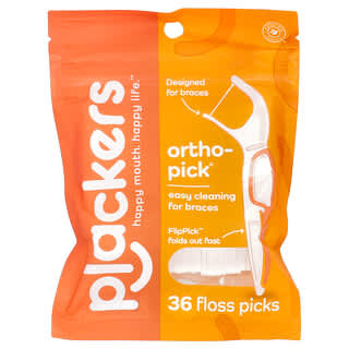 Plackers, Orthopick, Floss Picks, 36 Count