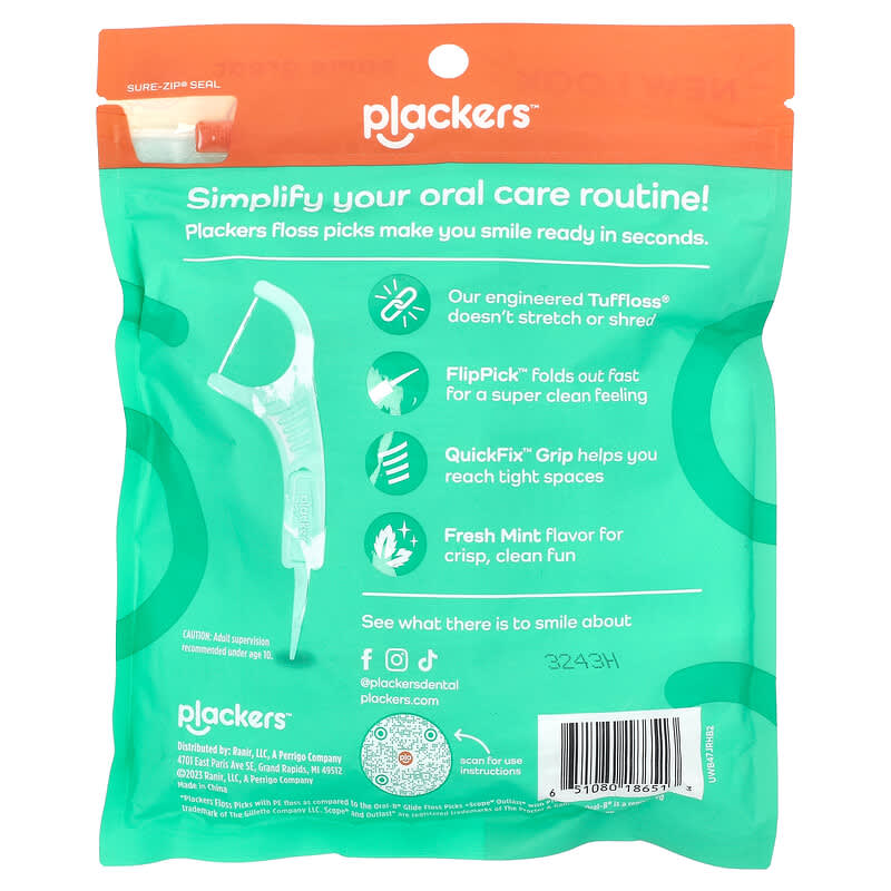 Micro Mint（マイクロミント）、デンタルフロッサー、お徳用サイズ